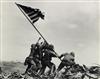 JOE ROSENTHAL (1911-2006) Raising the Flag on Iwo Jima * Marines of the Second Battalion, 28th Regiment, Fifth Division, with the Flag.